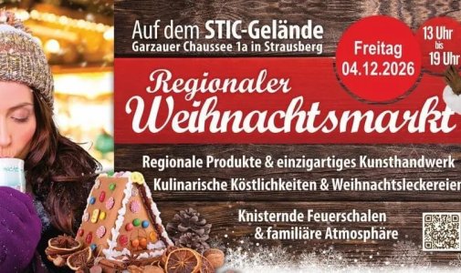 11. Regionaler Weihnachtsmarkt in Strausberg besuchen 11. Regionaler Weihnachtsmarkt in Strausberg besuchen