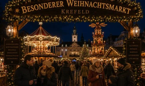 Besonderer Weihnachtsmarkt:  in Krefeld ansehen