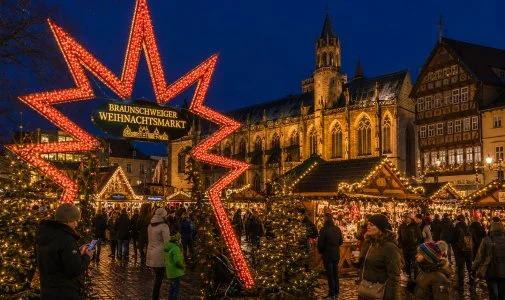 Braunschweiger Weihnachtsmarkt:  in Braunschweig ansehen