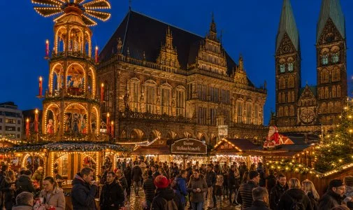 Bremer Weihnachtsmarkt:  in Bremen ansehen