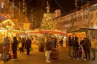 Darmst&auml;dter Weihnachtsmarkt in Darmstadt ansehen