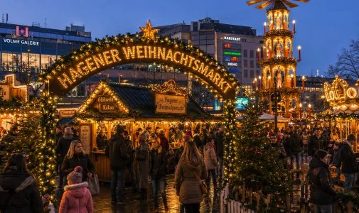 Hagener Weihnachtsmarkt:  in Hagen ansehen