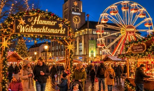 Hammer Weihnachtsmarkt:  in Hamm ansehen