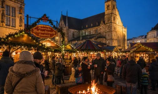 Historischer Weihnachtsmarkt Osnabr&uuml;ck:  in Osnabr&uuml;ck ansehen