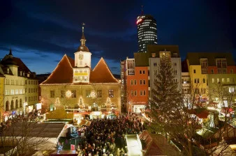 Historischer Weihnachtsmarkt zu Jena:  in Jena ansehen