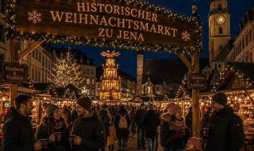Historischer Weihnachtsmarkt zu Jena