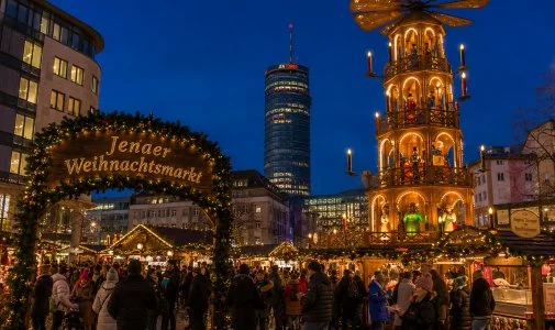 Jenaer Weihnachtsmarkt:  in Jena ansehen