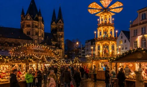 Koblenzer Weihnachtsmarkt:  in Koblenz ansehen