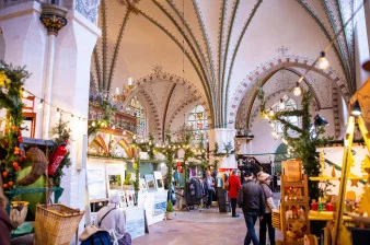 Kunsthandwerkermarkt Heiligen-Geist-Hospital in L&uuml;beck ansehen