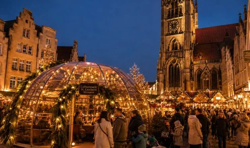 Lichtermarkt St. Lamberti:  in M&uuml;nster ansehen