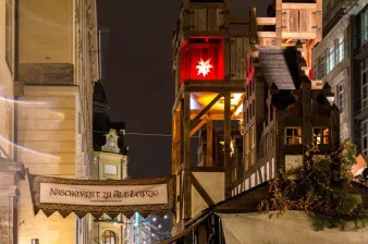 Mittelalter-Weihnachtsmarkt Naschmarkt in Leipzig ansehen