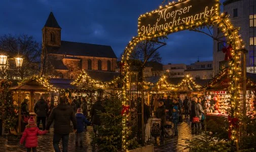 Moerser Weihnachtsmarkt:  in Moers ansehen