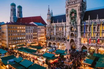 M&uuml;nchner Christkindlmarkt am Marienplatz:  in M&uuml;nchen ansehen