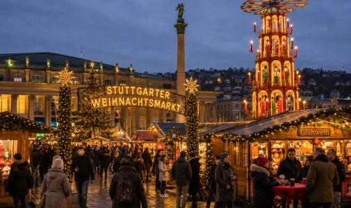 Stuttgarter Weihnachtsmarkt:  in Stuttgart ansehen