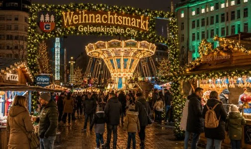 Weihnachtsmarkt Gelsenkirchen City:  in Gelsenkirchen ansehen