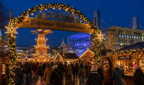 Wolfsburger Weihnachtsmarkt:  in Wolfsburg ansehen