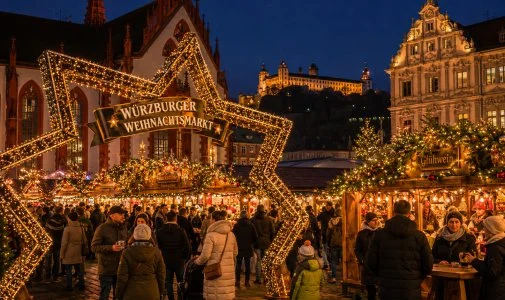 W&uuml;rzburger Weihnachtsmarkt:  in W&uuml;rzburg ansehen