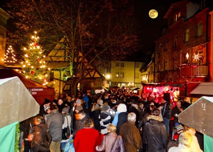 Altstadtweihnachtsmarkt Fürth besuchen