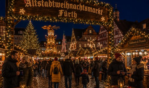 Altstadtweihnachtsmarkt Fürth besuchen Altstadtweihnachtsmarkt Fürth besuchen