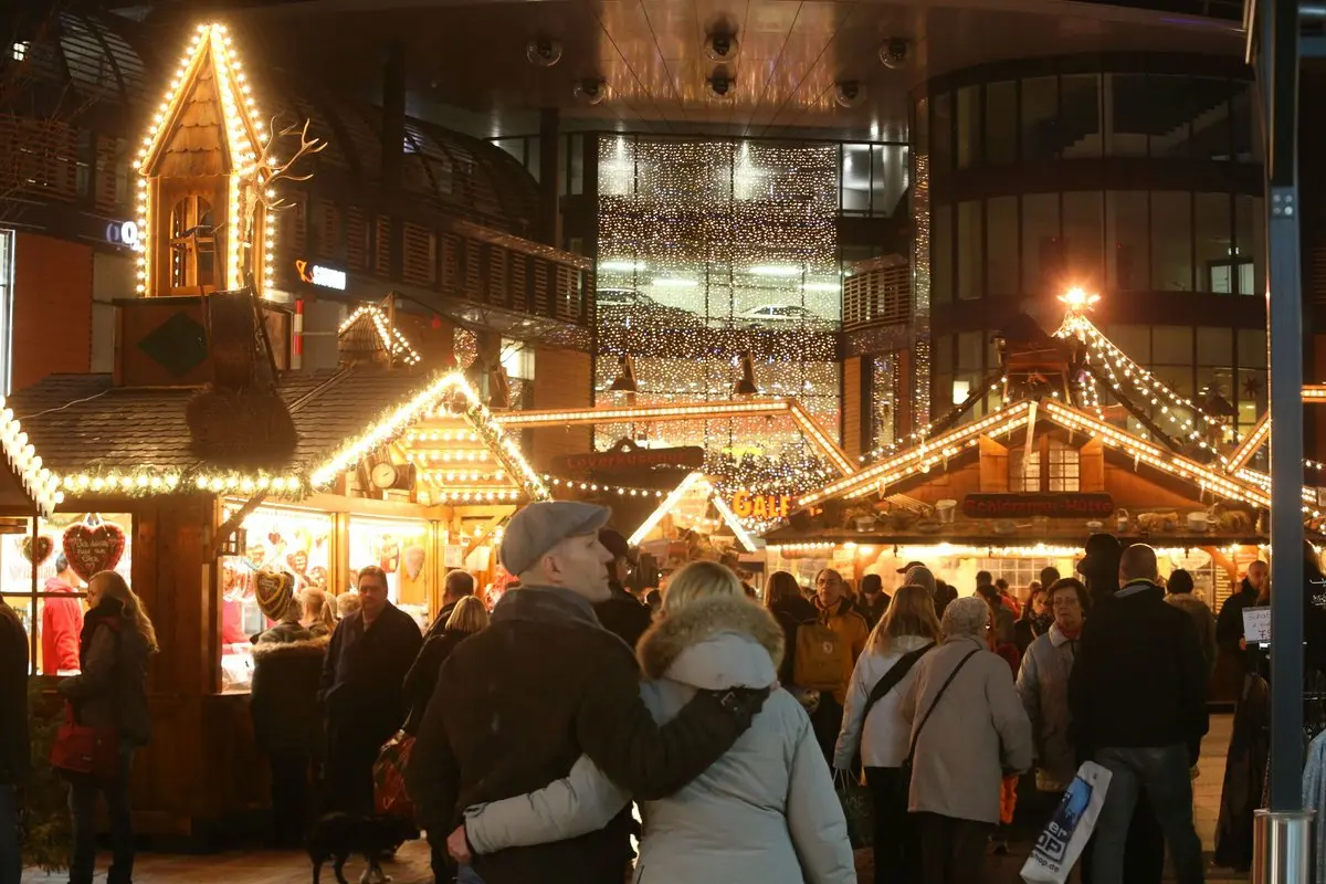 Christkindchenmarkt Leverkusen Wiesdorf besuchen