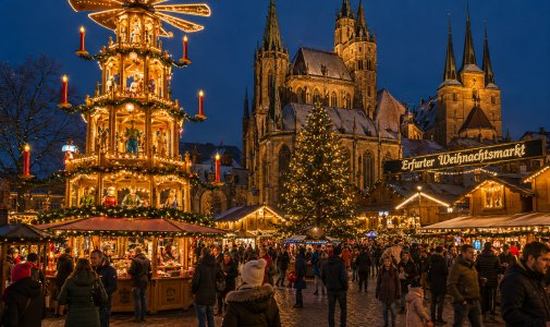 Erfurter Weihnachtsmarkt besuchen Erfurter Weihnachtsmarkt besuchen
