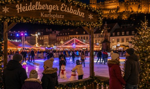 Heidelberger Eisbahn Karlsplatz besuchen Heidelberger Eisbahn Karlsplatz besuchen