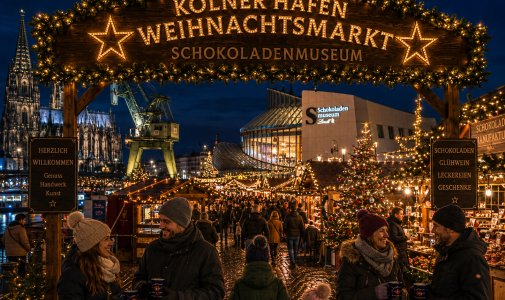 Kölner Hafen-Weihnachtsmarkt Schokoladenmuseum besuchen Kölner Hafen-Weihnachtsmarkt Schokoladenmuseum besuchen