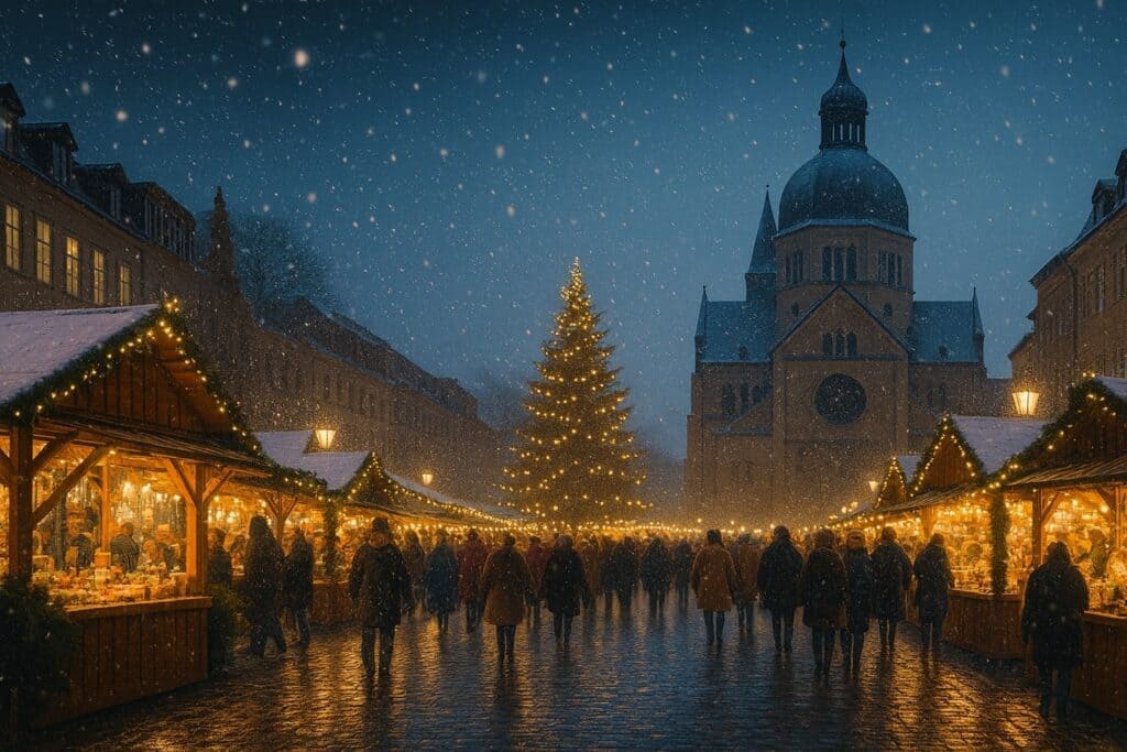 Quirinus Adventsmarkt Freithof besuchen