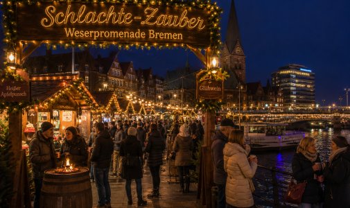 Schlachte-Zauber Weserpromenade besuchen Schlachte-Zauber Weserpromenade besuchen