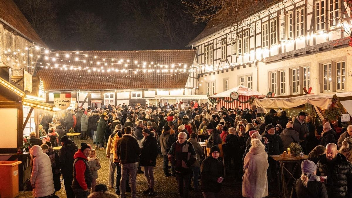 Weihnachtsmarkt Burg Gebhardshagen besuchen