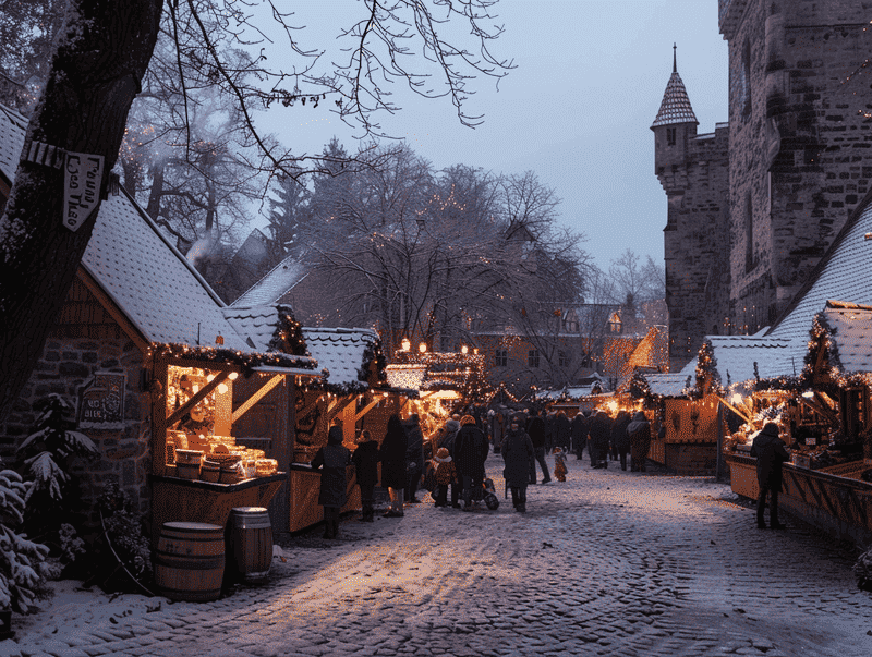 Weihnachtsmarkt Lohmen besuchen