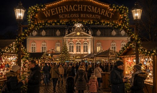 Weihnachtsmarkt Schloss Benrath besuchen Weihnachtsmarkt Schloss Benrath besuchen